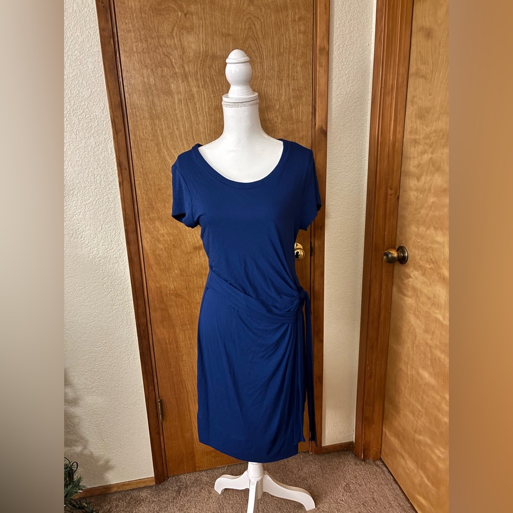 New York & Company Navy Mini Dress